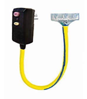 Adapter, 15 Amp In-Line GFCI with Lighted Power Block